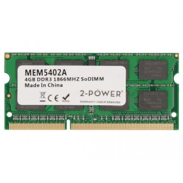 2-Power 2P-CT51264BF186DJ memoria 4 GB DDR3L 1866 MHz