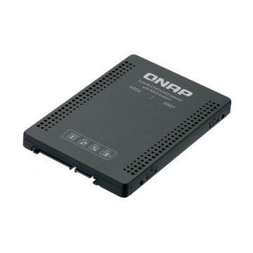 QNAP QDA-A2MAR contenitore di unità di archiviazione M.2 Alloggiamento SSD Nero