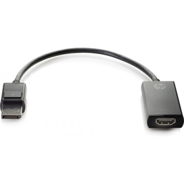 HP 2JA63AA cavo e adattatore video DisplayPort HDMI tipo A (Standard) Nero