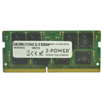 2-Power 2P-SNPTD3KXC/8G memoria 8 GB DDR4 2133 MHz