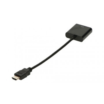 2-Power CAB0060A cavo e adattatore video HDMI tipo A (Standard) VGA (D-Sub) Nero