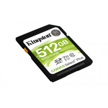 Kingston Technology Canvas Select Plus memoria flash 512 GB SDXC Classe 10 UHS-I