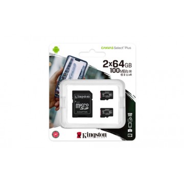 Kingston Technology Canvas Select Plus memoria flash 64 GB SDXC Classe 10 UHS-I