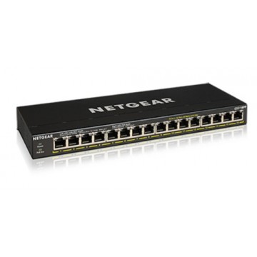 Netgear GS316PP Gigabit Ethernet (10/100/1000) Nero Supporto Power over Ethernet (PoE)