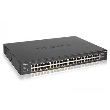 Netgear GS348PP Non gestito Gigabit Ethernet (10/100/1000) Nero Supporto Power over Ethernet (PoE)