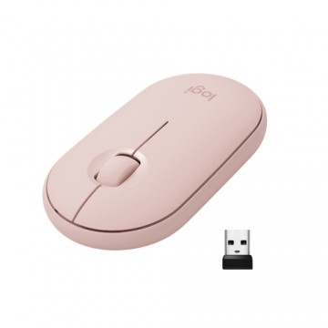 Logitech Pebble M350 mouse Wireless a RF + Bluetooth Ottico 1000 DPI Ambidestro