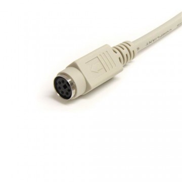 StarTech.com 6 ft. PS/2 Keyboard/Mouse Extension Cable cavo PS/2 1,83 m Beige