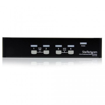 StarTech.com Switch KVM professionale VGA USB a 4 porte con hub