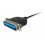 Equip 133383 cavo di interfaccia e adattatore USB 2.0 IEEE1284 Nero