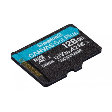 Kingston Technology Canvas Go! Plus memoria flash 128 GB MicroSD Classe 10 UHS-I