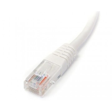 StarTech.com Cavo patch UTP Cat5e RJ45 modellato bianco da 15 m Cat 5e - Cavo patch da 15 m