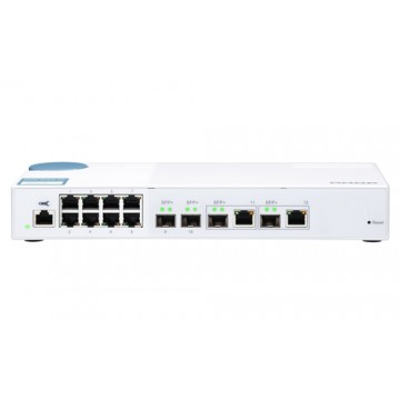 QNAP QSW-M408-2C switch di rete Gestito L2 10G Ethernet (100/1000/10000) Bianco