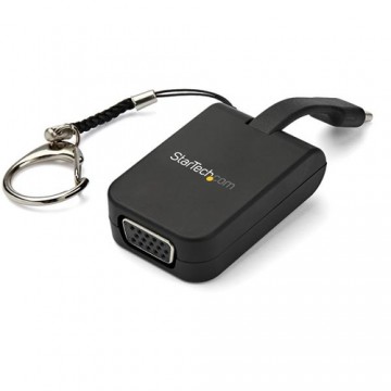 StarTech.com Adattatore portatile USB-C a VGA con portachiavi ad attacco rapido