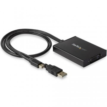 StarTech.com Adattatore mini DisplayPort a Dual Link DVI - Alimentato via USB - Nero