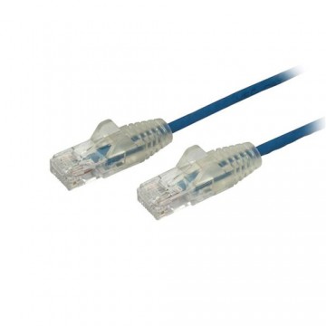 StarTech.com Cavo di Rete Ethernet Snagless CAT6 da 1,5m - Cavo Patch antigroviglio slim RJ45 - Blu