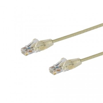 StarTech.com Cavo di Rete Ethernet Snagless CAT6 da 1,5m - Cavo Patch antigroviglio slim RJ45 - Grigio