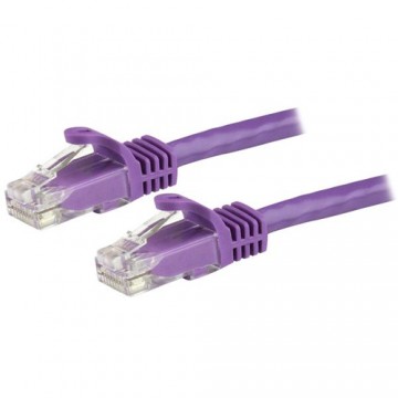 StarTech.com Cavo patch CAT6 1,5 m - Filo di rame al 100% - Connettore antistrappo - Viola