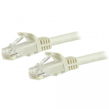 StarTech.com Cavo patch CAT6 1,5 m - Filo di rame al 100% - Connettore antistrappo - Bianco