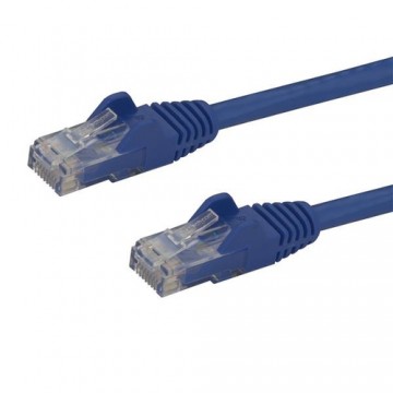 StarTech.com Cavo patch CAT6 da 7,5 m - Filo di rame al 100% - Connettore antistrappo - Blu