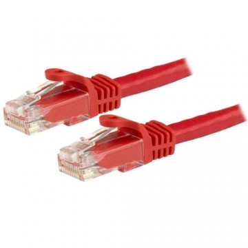 StarTech.com Cavo patch CAT6 da 7,5 m - Filo di rame al 100% - Connettore antistrappo - Rosso