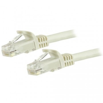 StarTech.com Cavo patch CAT6 da 7,5 m - Filo di rame al 100% - Connettore antistrappo - Bianco