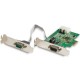 StarTech.com Scheda Adattatore Seriale a 2 porte RS232 con UART 16950