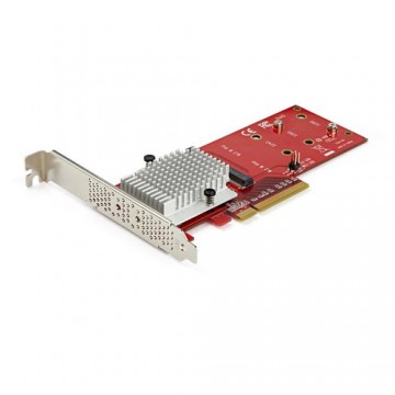 StarTech.com Adattatore X8 per due unit&agrave SSD PCIe M.2 - PCIe 3.0
