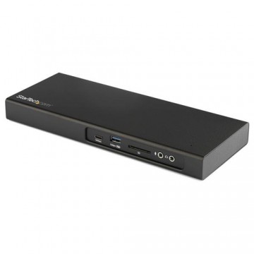 StarTech.com TB3DK2DPM2 replicatore di porte e docking station per notebook Cablato USB 3.2 Gen 1 (3.1 Gen 1) Type-C Nero