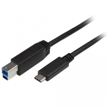 StarTech.com USB315CB2M cavo USB 2 m 3.2 Gen 1 (3.1 Gen 1) USB C USB B Nero