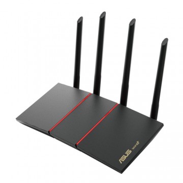 ASUS RT-AX55 router wireless Dual-band (2.4 GHz/5 GHz) Gigabit Ethernet Nero