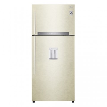 LG GTF744SEPZD frigorifero con congelatore Libera installazione Sabbia 509 L A++