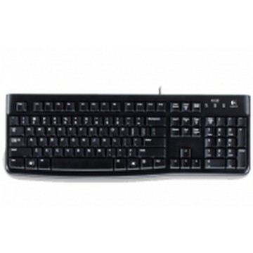 Logitech K120 tastiera USB QWERTY Spagnolo Nero