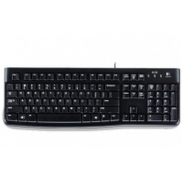 Logitech K120 tastiera USB QWERTY Spagnolo Nero