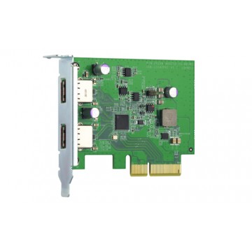 QNAP QXP-10G2U3A scheda di interfaccia e adattatore USB 3.2 Gen 2 (3.1 Gen 2) Interno