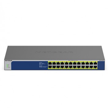 Netgear GS524PP Non gestito Gigabit Ethernet (10/100/1000) Grigio Supporto Power over Ethernet (PoE)