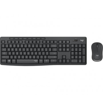 Logitech MK295 Silent Wireless Combo tastiera RF Wireless QWERTY Italiano Nero