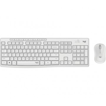 Logitech MK295 Silent Wireless Combo tastiera RF Wireless QWERTY Italiano Bianco