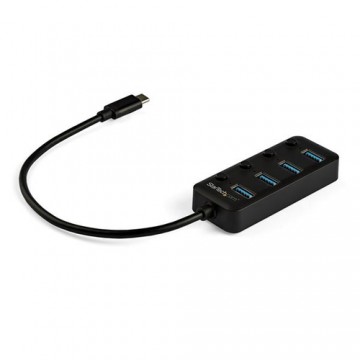 StarTech.com Hub USB-C a 4 porte - 4x USB-A con Swith On/Off Individuale