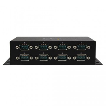 StarTech.com Hub adattatore USB a DB9 RS232 seriale 8 porte – Guide DIN industriali DIN e montabile a parete