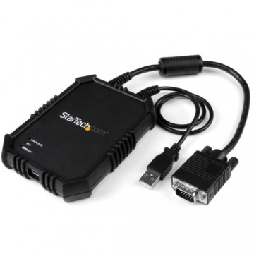 StarTech.com Adattatore crash cart portatile per PC con alloggio robusto - Console KVM USB con trasferimento di file e Acquisizi
