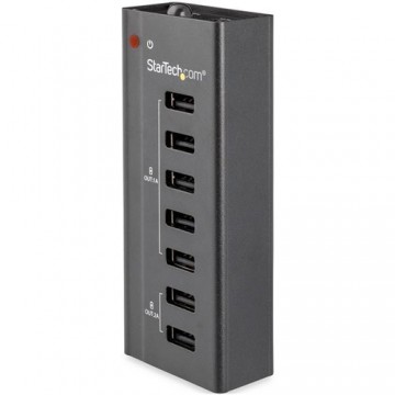 StarTech.com Stazione Ricarica a 7 porte USB con 5x Porte 1A e 2x Porte 2A