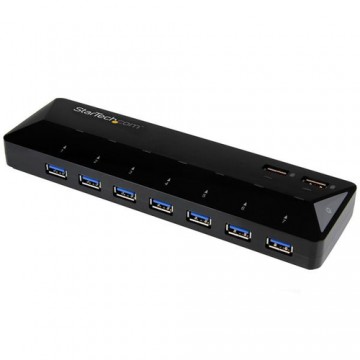 StarTech.com Hub USB 3.0 a 7 Porte con Porte di Ricarica Dedicate - 2 Porte x 2,4 Amp