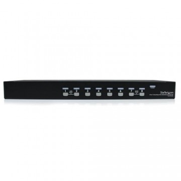 StarTech.com Switch KVM USB 8 porte, montabile a rack 1U, con OSD