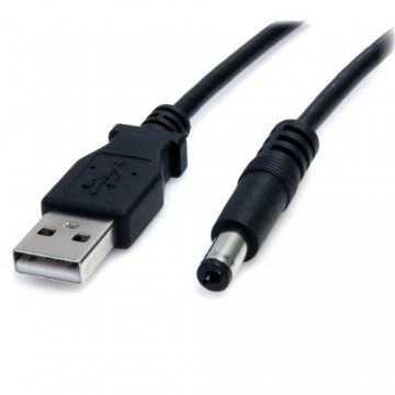 StarTech.com Cavo a barilotto USB a tipo M 2 m - Cavo CC USB a 5,5 mm 5 V
