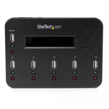 StarTech.com Duplicatore ed Eraser Autonomo Schede di Memoria Flash USB da 1:5 - Funzione di Copia per Flash Drive