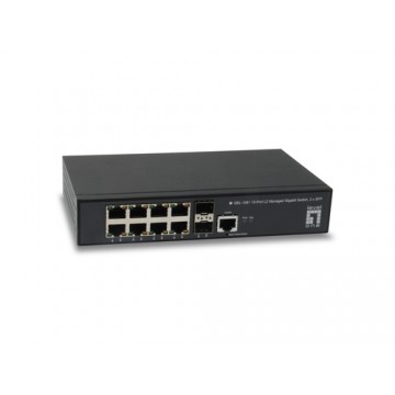 LevelOne GEL-1061 switch di rete Gestito L2 Gigabit Ethernet (10/100/1000) Nero 19U
