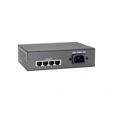 LevelOne FEP-0511 switch di rete Fast Ethernet (10/100) Grigio Supporto Power over Ethernet (PoE)