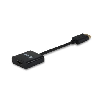 Equip 133438 cavo di interfaccia e adattatore DisplayPort HDMI Nero