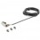 StarTech.com Cavo di sicurezza universale a combinazione per computer portatile da 2m - 3 in 1 - Lucchetto di sicurezza con comb