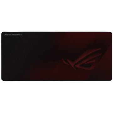 ASUS ROG Strix Scabbard II Tappetino per mouse per gioco da computer Nero, Rosso